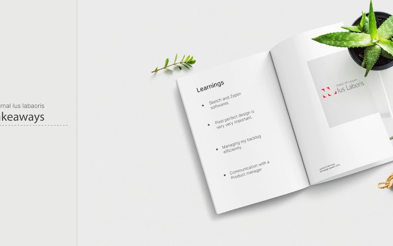 Ius Laboris HR Health Checker website mockups